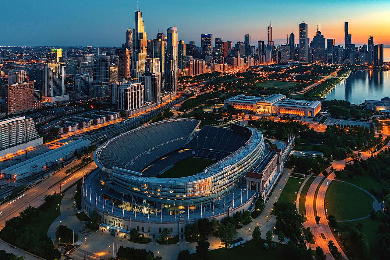 Soldier Field Stadium in Chicago, IL